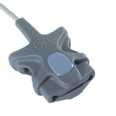 Sensor de SpO2 de punta blanda reutilizable con señal TruSignal original de GE TS-SA4-GE