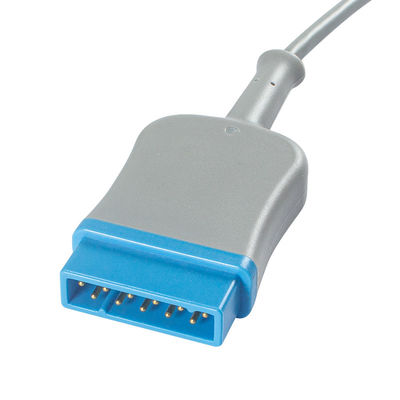Sensor de SpO2 de punta blanda reutilizable con señal TruSignal original de GE TS-SA4-GE