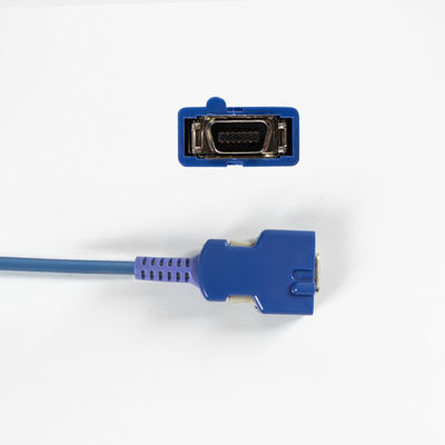 Sensor SpO2 3M semiacabado para C-ovidien N-ellcor Pulso oxímetro Cable 100g Peso y DB 14 pin conector púrpura