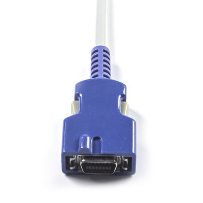 Sensor SpO2 3M semiacabado para C-ovidien N-ellcor Pulso oxímetro Cable 100g Peso y DB 14 pin conector púrpura