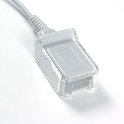 Cable de extensión Lepu 8Pin de muesca única compatible con DB9Pin SpO2 2.4M