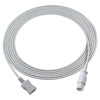 3.0M Adaptador de temperatura del escudo de aire de PVC Cable para conector de doble pin Proximal con conector rectangular