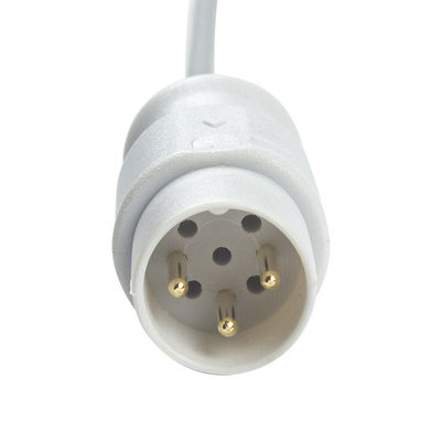 3.0M Adaptador de temperatura del escudo de aire de PVC Cable para conector de doble pin Proximal con conector rectangular