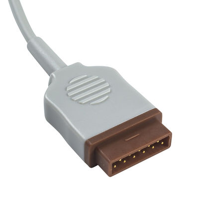 Adaptador de temperatura de GE compatible para el cuidado de la salud Marquette para el tamaño del paciente adulto gris oscuro