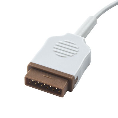Adaptador de temperatura de GE compatible para el cuidado de la salud Marquette para el tamaño del paciente adulto gris oscuro