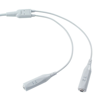Adaptador de temperatura de GE compatible para el cuidado de la salud Marquette para el tamaño del paciente adulto gris oscuro