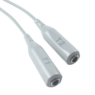 Adaptador de temperatura de GE compatible para el cuidado de la salud Marquette para el tamaño del paciente adulto gris oscuro