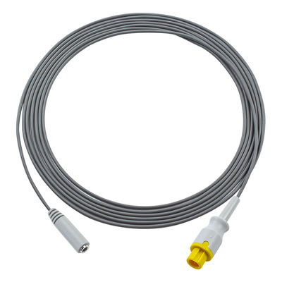 Adaptador de temperatura de conector de 2 pines de canal único Compatible con el Datascope de Mindray 0011-30-37391