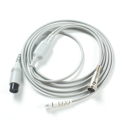 Cable de salida cardíaca de Spacelabs compatible con sondas de temperatura de inyección de Baxter Edwards / Abbott
