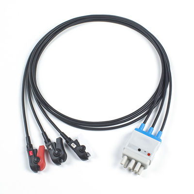 Cable de la ventaja MRI ECG Radiotranslucent del CT 3 de la radiografía del alambre de la radio de Nihon Kohden y alambre de ventaja translúcidos