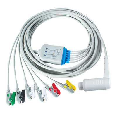 Cable para pacientes con grabador de IEC de plomo con codificación de color de plomo AHA / IEC