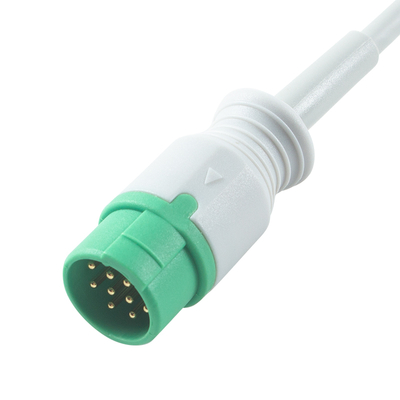 Philips ECG Cable 5 Plomo 12Pin M1975A para adultos y niños
