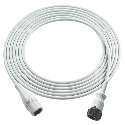 Cable adaptador IBP compatible con GE, 5 pines a Abbott, 3.5M, TPU gris