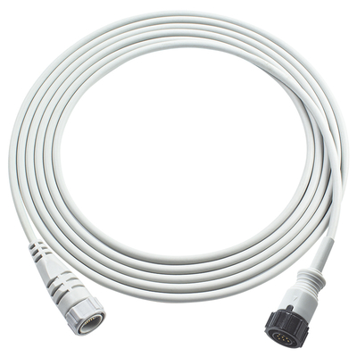 Cable adaptador IBP compatible con GE, 5 pines a Abbott, 3.5M, TPU gris