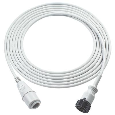 Cable adaptador IBP compatible con GE, 5 pines a Abbott, 3.5M, TPU gris