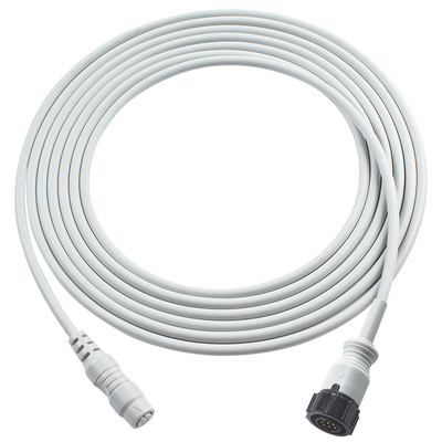 Cable adaptador IBP compatible con GE, 5 pines a Abbott, 3.5M, TPU gris