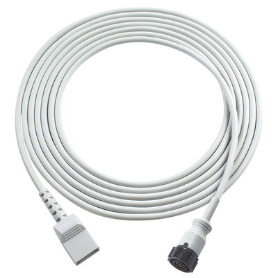 Cable adaptador IBP compatible con GE, 5 pines a Abbott, 3.5M, TPU gris