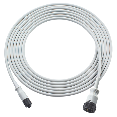 Cable adaptador IBP compatible con GE, 5 pines a Abbott, 3.5M, TPU gris