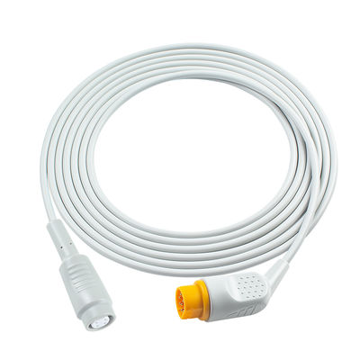 Drager S-iemens 10Pin IBP Adaptador de cable 3.5m para los monitores de pacientes