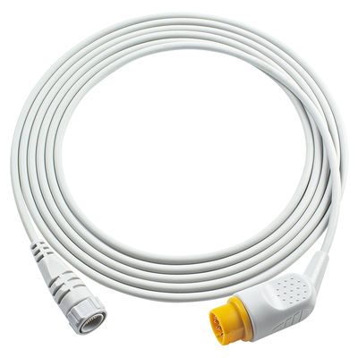 Drager S-iemens 10Pin IBP Adaptador de cable 3.5m para los monitores de pacientes