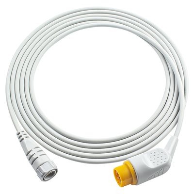 Drager Siemens 10Pin IBP Adaptador de cable 3.5m para los monitores de pacientes
