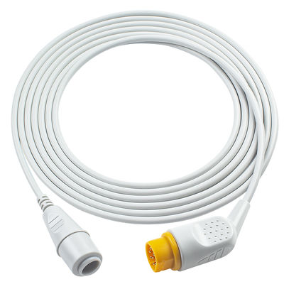 Drager S-iemens 10Pin IBP Adaptador de cable 3.5m para los monitores de pacientes