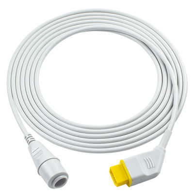 Cable adaptador IBP compatible con NihonKohden, conector AG