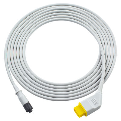 Cable adaptador IBP compatible con NihonKohden, conector AG
