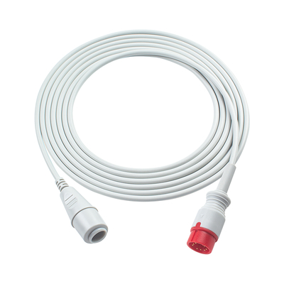 Cable de extensión del adaptador IBP de Zoncare 8pin a Edward Argon BD Abbott BB PVB Utah Medex conector Mindray