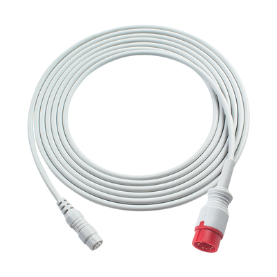 Cable de extensión del adaptador IBP de Zoncare 8pin a Edward Argon BD Abbott BB PVB Utah Medex conector Mindray