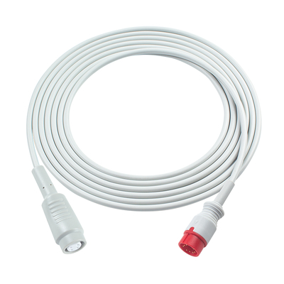 Cable de extensión del adaptador IBP de Zoncare 8pin a Edward Argon BD Abbott BB PVB Utah Medex conector Mindray