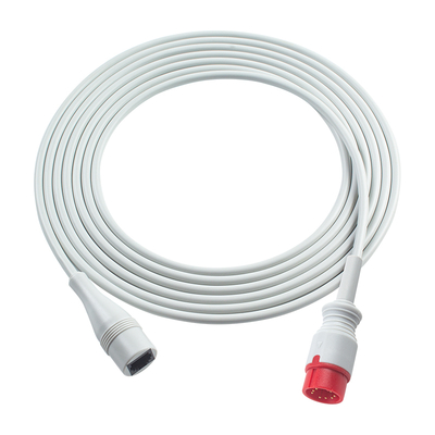 Cable de extensión del adaptador IBP de Zoncare 8pin a Edward Argon BD Abbott BB PVB Utah Medex conector Mindray