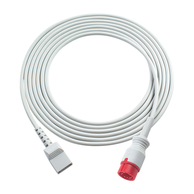 Cable de extensión del adaptador IBP de Zoncare 8pin a Edward Argon BD Abbott BB PVB Utah Medex conector Mindray