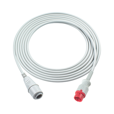 Cable adaptador IBP BARD de 8 pines con conector Edward Argon BD Abbott BB PVB Utah Medex Mindray Cable de extensión del transductor IBP
