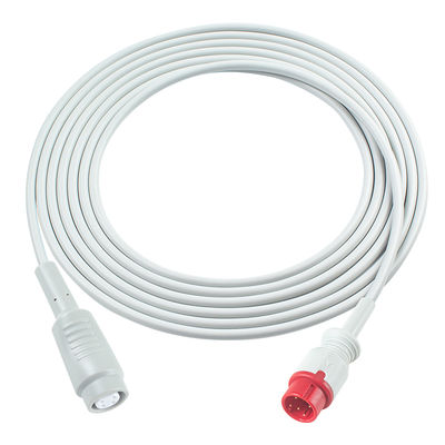 Cable adaptador IBP BARD de 8 pines con conector Edward Argon BD Abbott BB PVB Utah Medex Mindray Cable de extensión del transductor IBP