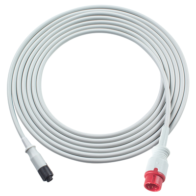 Cable adaptador IBP BARD de 8 pines con conector Edward Argon BD Abbott BB PVB Utah Medex Mindray Cable de extensión del transductor IBP