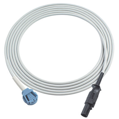 Cable sensor de SpO2 GE Datex Ohmeda OXY-OL1 de 7 pines a adaptador SpO2 Datex OxiTip, cable de extensión AS/3 CS/3 Capnomac Ultima Cardiocap