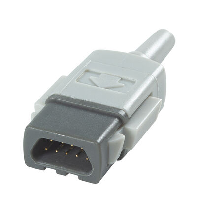 GE Datex Ohmeda OXY-MC3 SpO2 Sensor Cable 9-pin Datex TruSat Conector a Datex OxiTip SpO2 Adaptador de extensión Cable TruSat TD