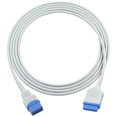 Cable sensor SpO2 GE TS-G3 conector de 11 pines GE a cable de extensión adaptador SpO2 DB9 de E-PRESTN, S/5 con módulos de la serie E TruSignal i4 con módulos de la serie E