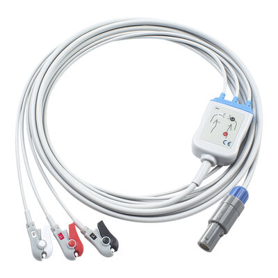 Biosys ECG Cable and leadwires 6pin BPM-103 ECG cable