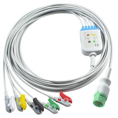 Fukuda Denshi CI-700E-5 ECG ECG Cable 12Pin Dynascope DS-7100 DS-7000 DS-7200 DS-7300