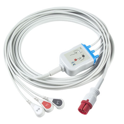 Cable de ECG Medica D Logicare Series 2000 Biocare im12 Penlon InterMed de 6 pines, cables y latiguillos de ECG