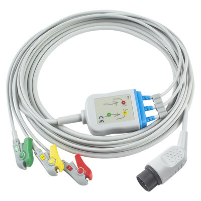 Cable y cables conductores de ECG de 8 pines NihonKohden OEC-6102A