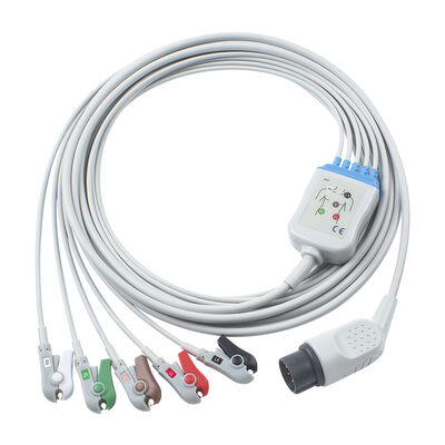 Cable y cables conductores de ECG de 8 pines NihonKohden OEC-6102A