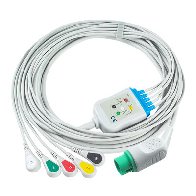 Cable y conductores de ECG Petas KMA900 de 17 pines