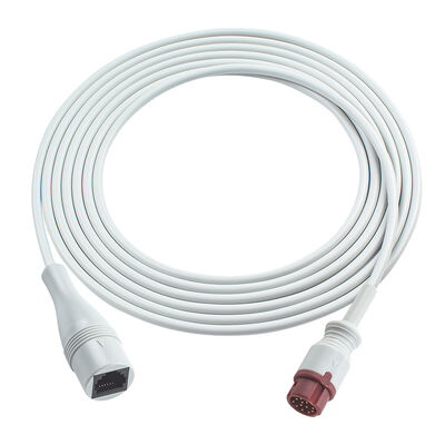 Cable de adaptador IBP de 12 pin para Edward Argon BD Abbott BB PVB Utah Conector Medex Mindray para BT-710 BT-720 BT-740 BT-770 BT-780
