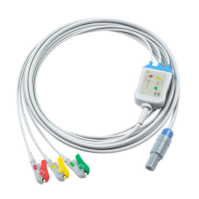 Monitor multiparámetro Huntleigh de 8 pines Smartsigns Compact 300 500 Cable de ECG Cables y cables conductores de ECG