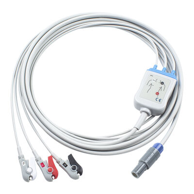 Cable y cables conductores de ECG de una pieza Samsung 7pin 3Lead