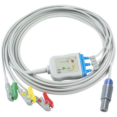 Cable y cables conductores de ECG de una pieza Samsung 7pin 3Lead
