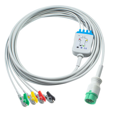 Cable y conductores de ECG Zoncare PM7000D 3/4/5Lead